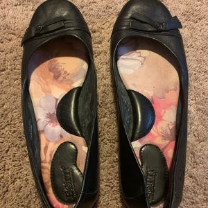 Born black flats Size 12